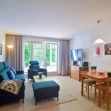 Dünenpark - Komfort Mit 1 Schlafzimmer Und Terrasse Im Erdgeschoss 199 Apartment Binz